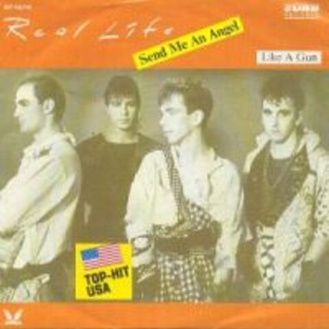 Cover REAL LIFE - SEND ME AN ANGEL