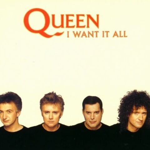 Cover QUEEN - I WANT IT ALL