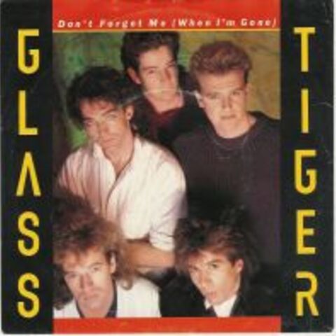 Cover GLASS TIGER - DON'T FORGET ME WHEN I'M GONE