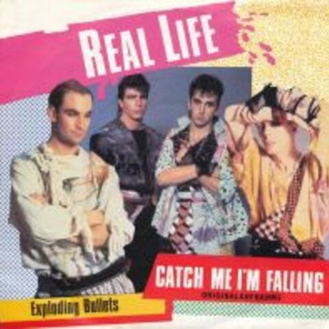 Cover REAL LIFE - CATCH ME I'M FALLING