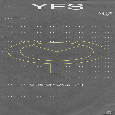 Cover YES - OWNER OF A LONELY HEART