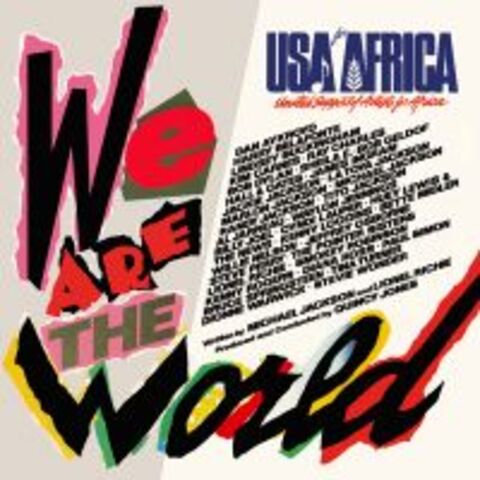Cover USA FOR AFRICA - WE ARE THE WORLD