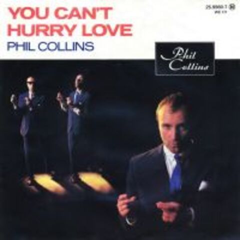 Cover PHIL COLLINS - YOU CAN'T HURRY LOVE