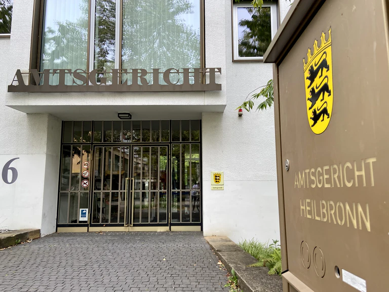 Aufnahme eines Gerichtsgebäudes in Heilbronn — © Tobias Zimmermann/Radio Ton