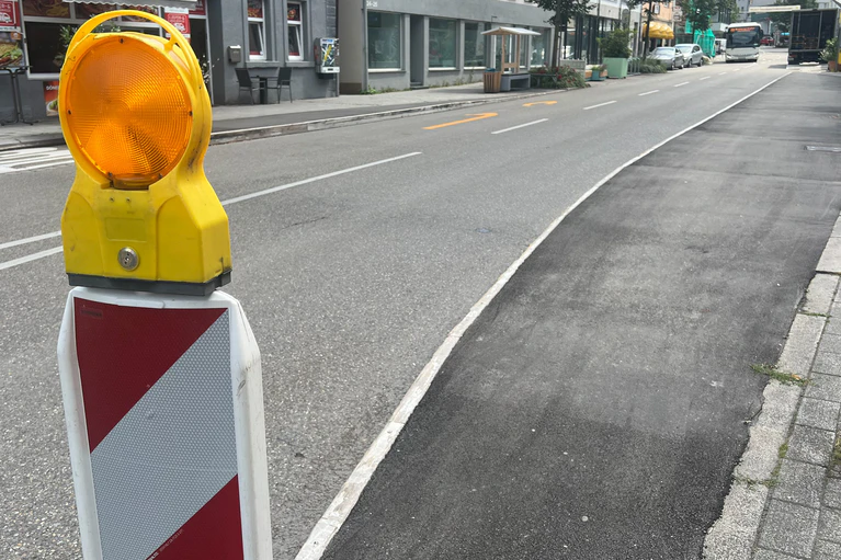 Crailsheim, Fußgängerzone, Versuch, Rückbau — © Stadt Crailsheim
